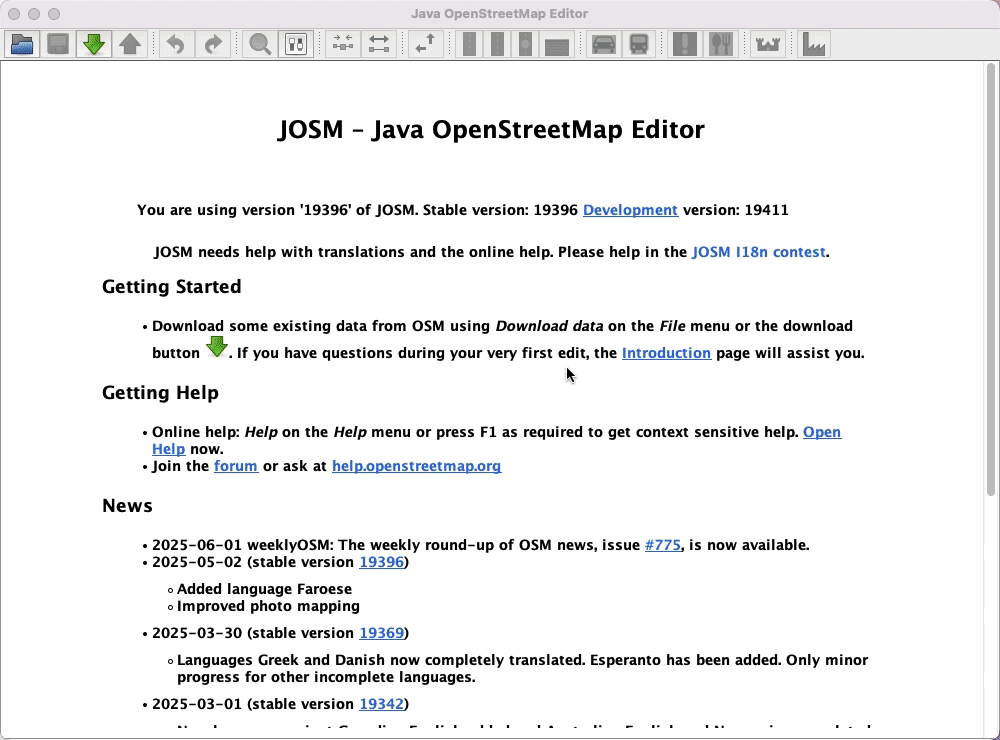 Introduction – JOSM